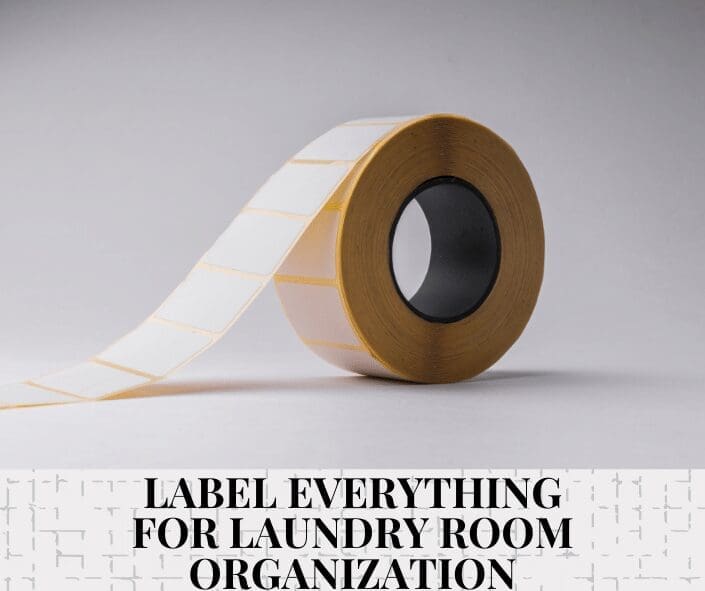 labelling-to--organize-laundry-room